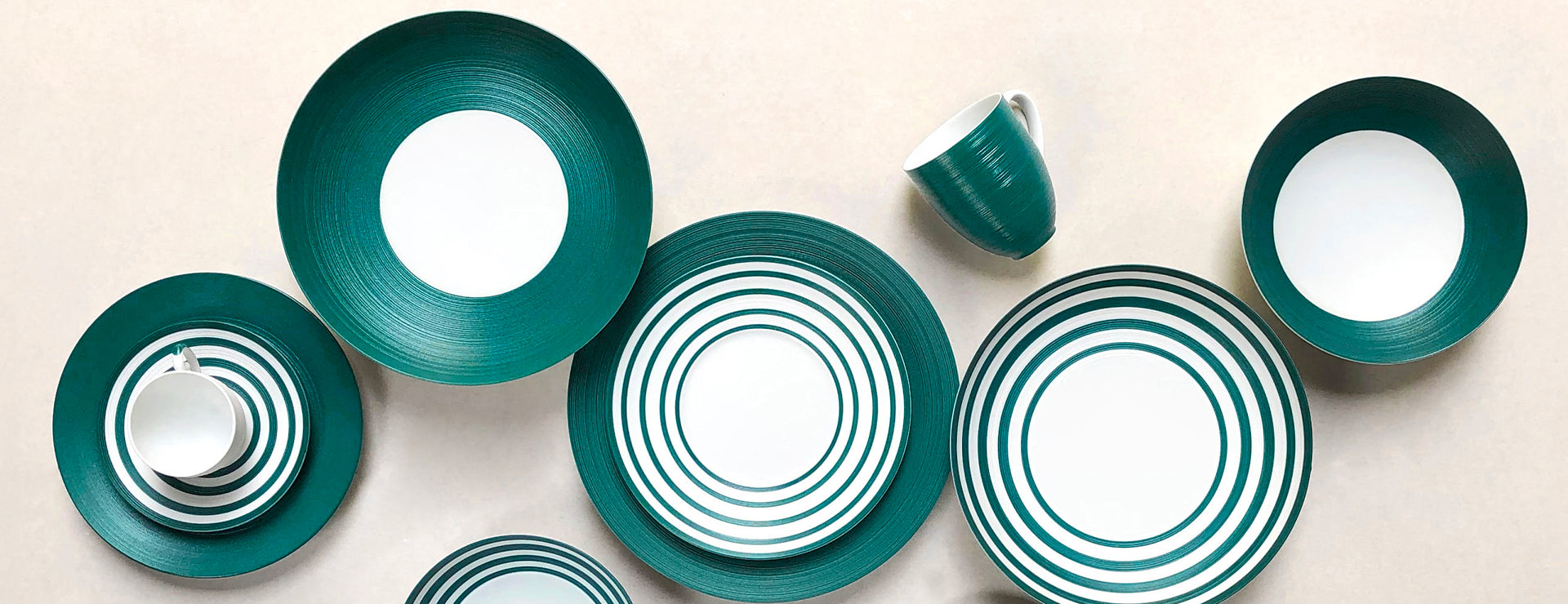 Hémisphère Rayé Bleu Persan