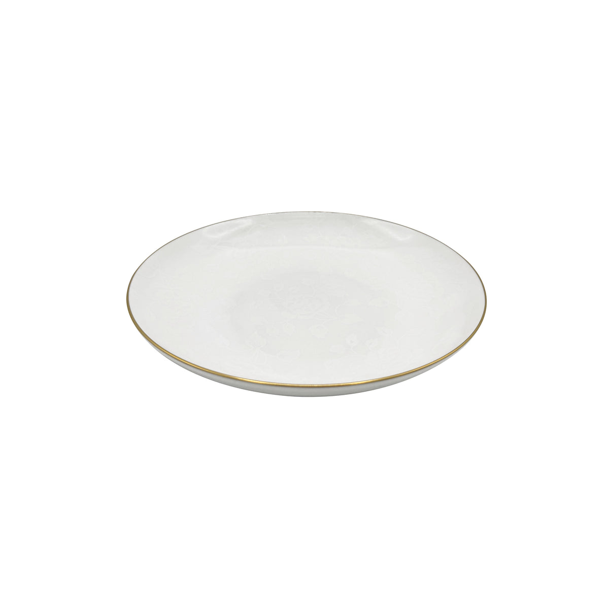 CHARDONS Blanc Filet Or - Assiette à pâtes PM