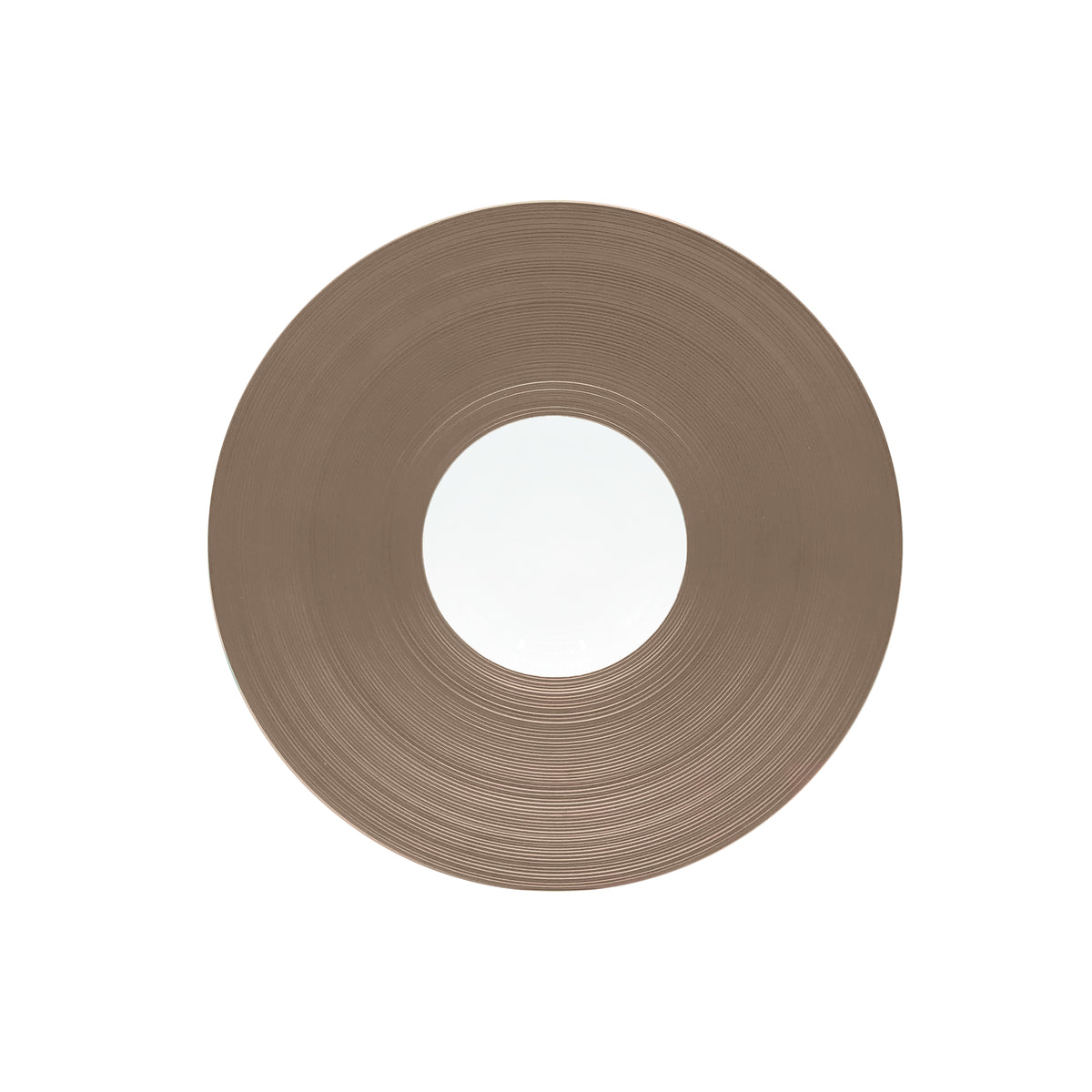 HEMISPHERE Metallic Grey - Rim soup plate MM