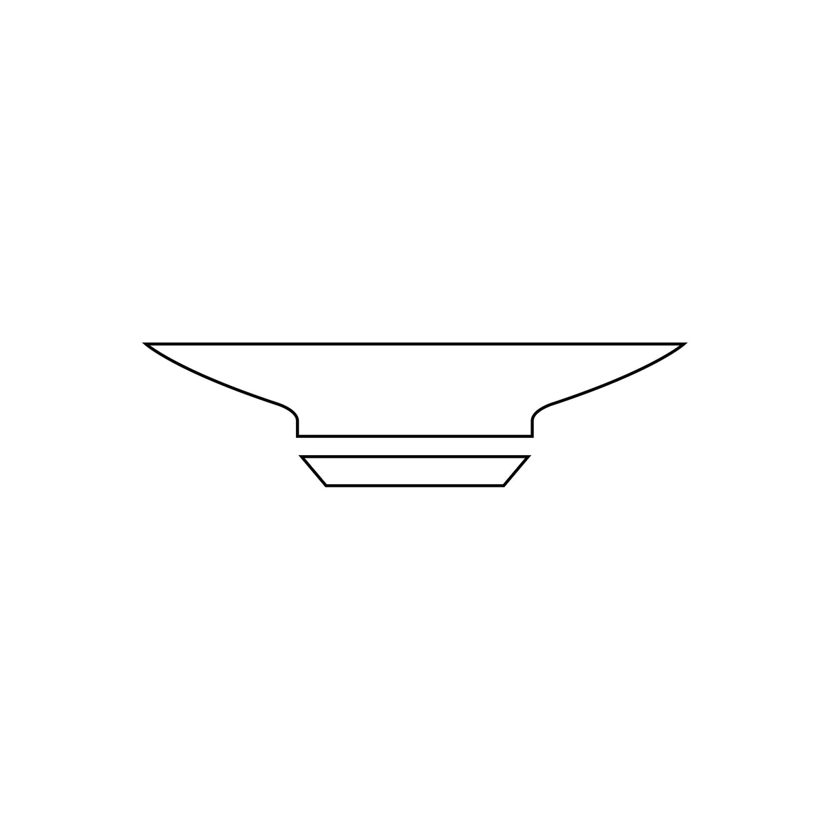 SONC Ocre - Rim soup plate PM