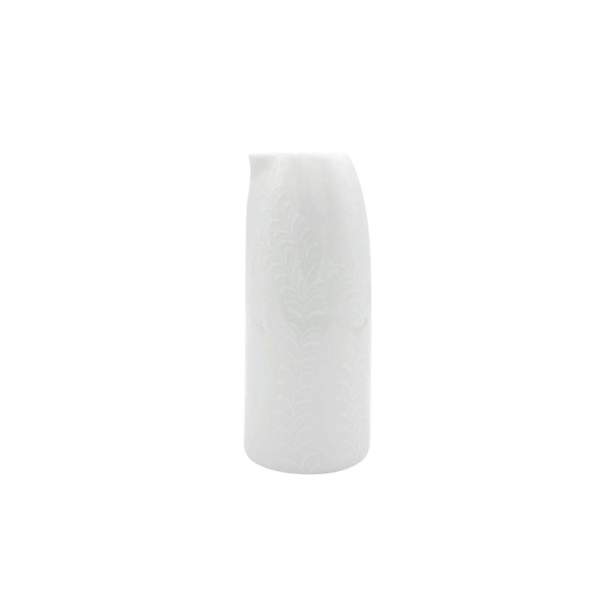 ARJUNA Blanc sur blanc - Fiole à saké GM