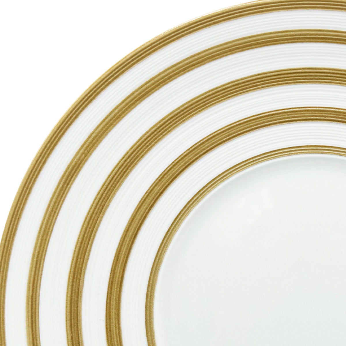 HEMISPHERE Rayé Cuivre - Assiette à pain