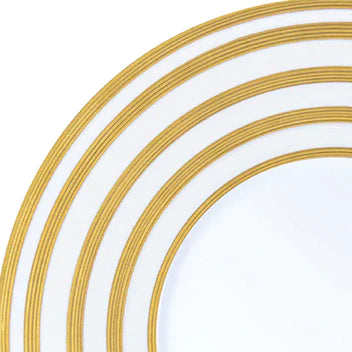 HEMISPHERE Gold stripes - Dessert plate