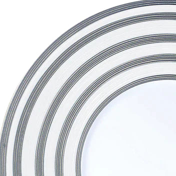 HEMISPHERE Platinum stripes- Dessert plate
