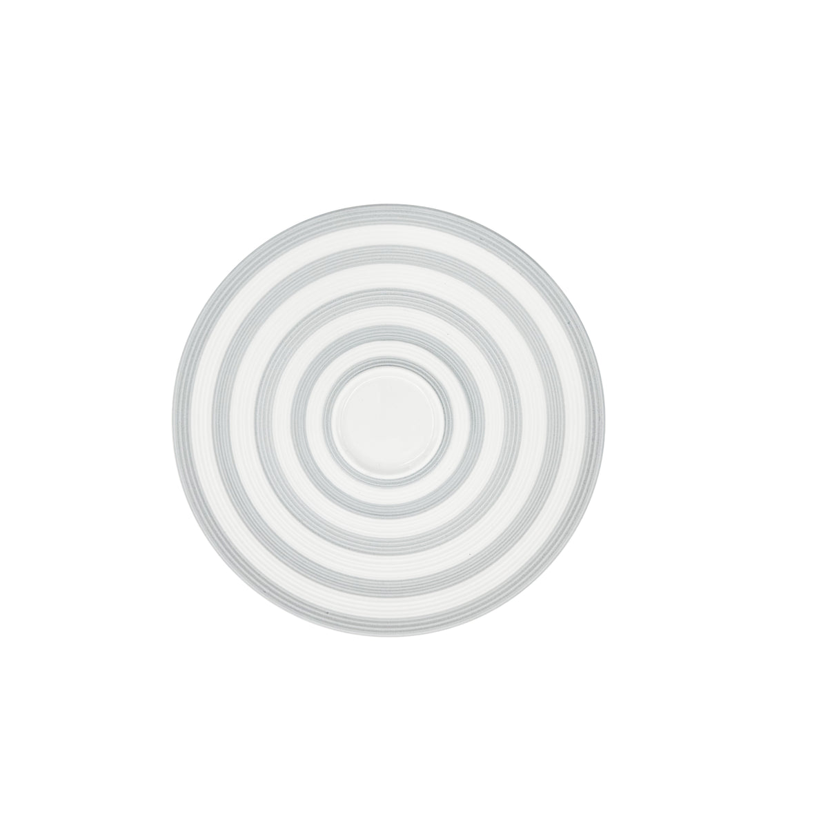 HEMISPHERE Grey Striped - Coffee set (cup & saucer)