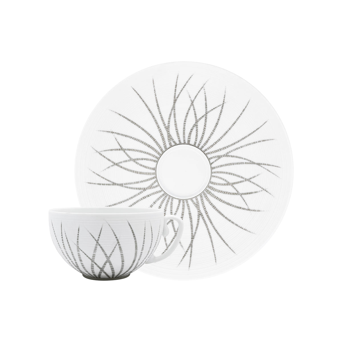 HEMISPHERE Tundra Platinum - Tea set (cup & saucer)