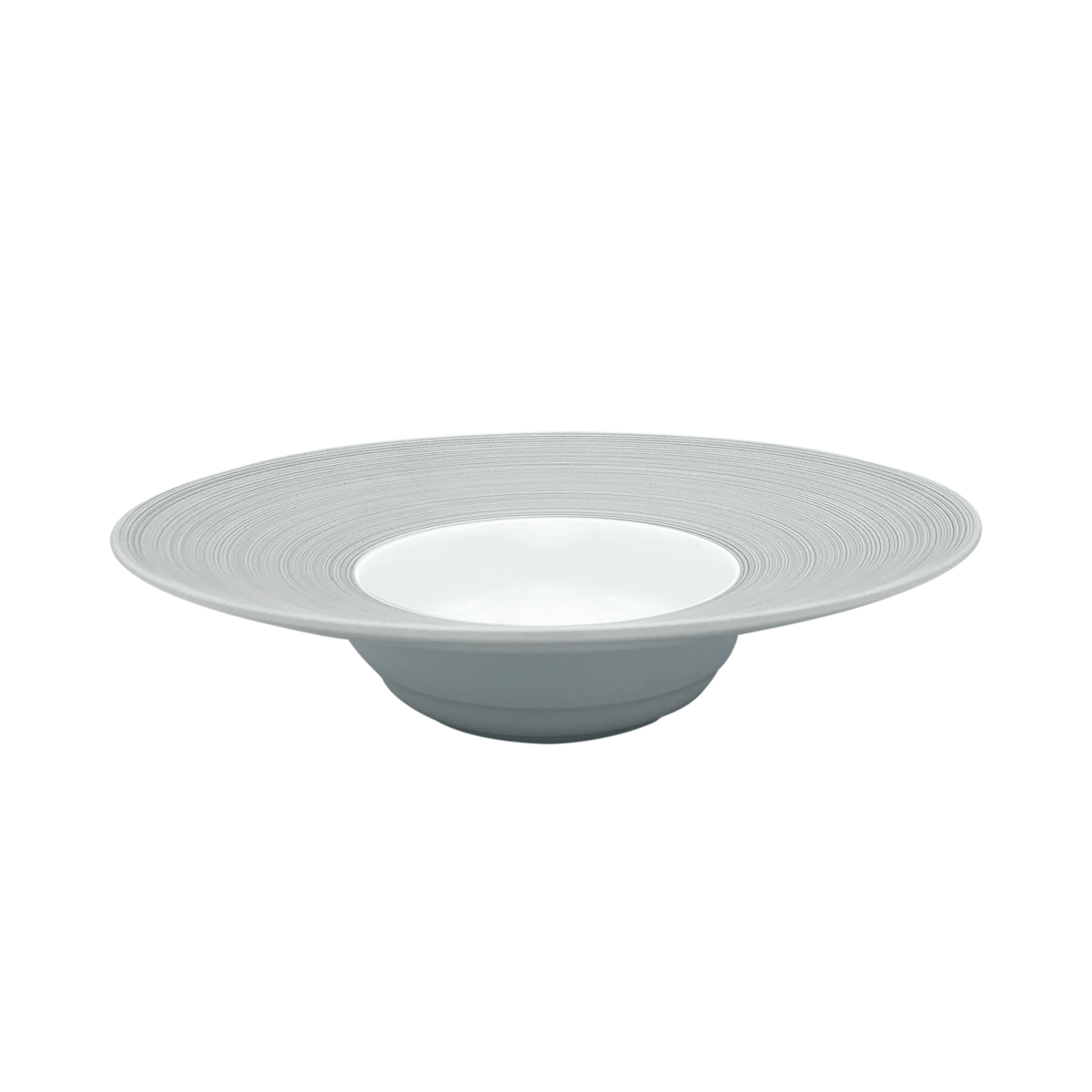 HEMISPHERE Grey - Rim soup plate, large