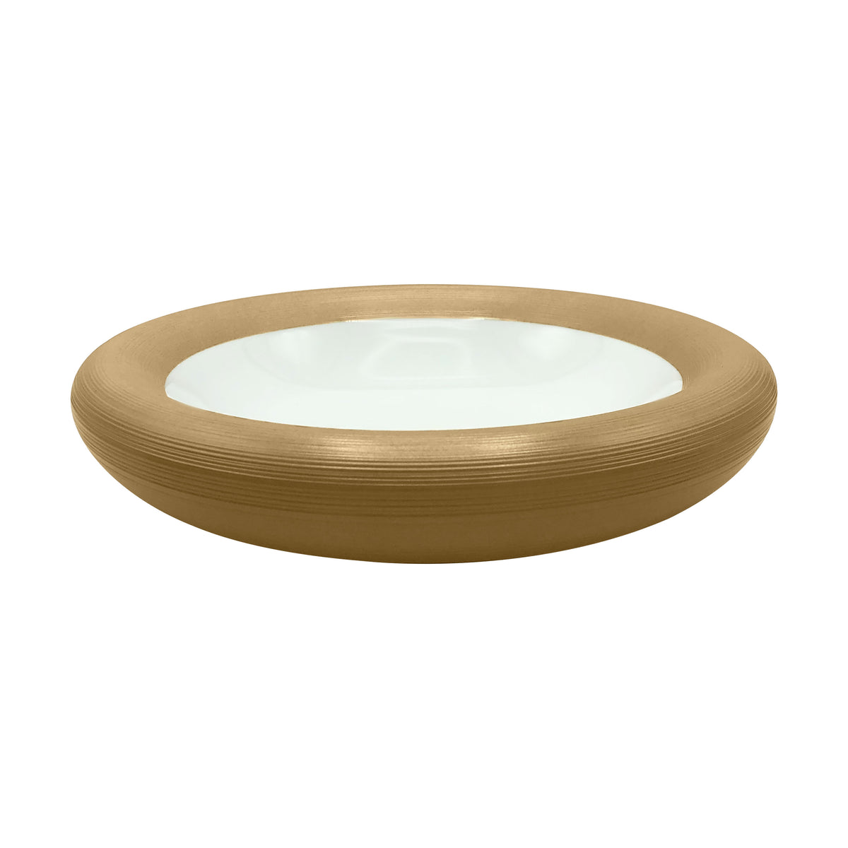 HEMISPHERE Copper - Bubble soup plate