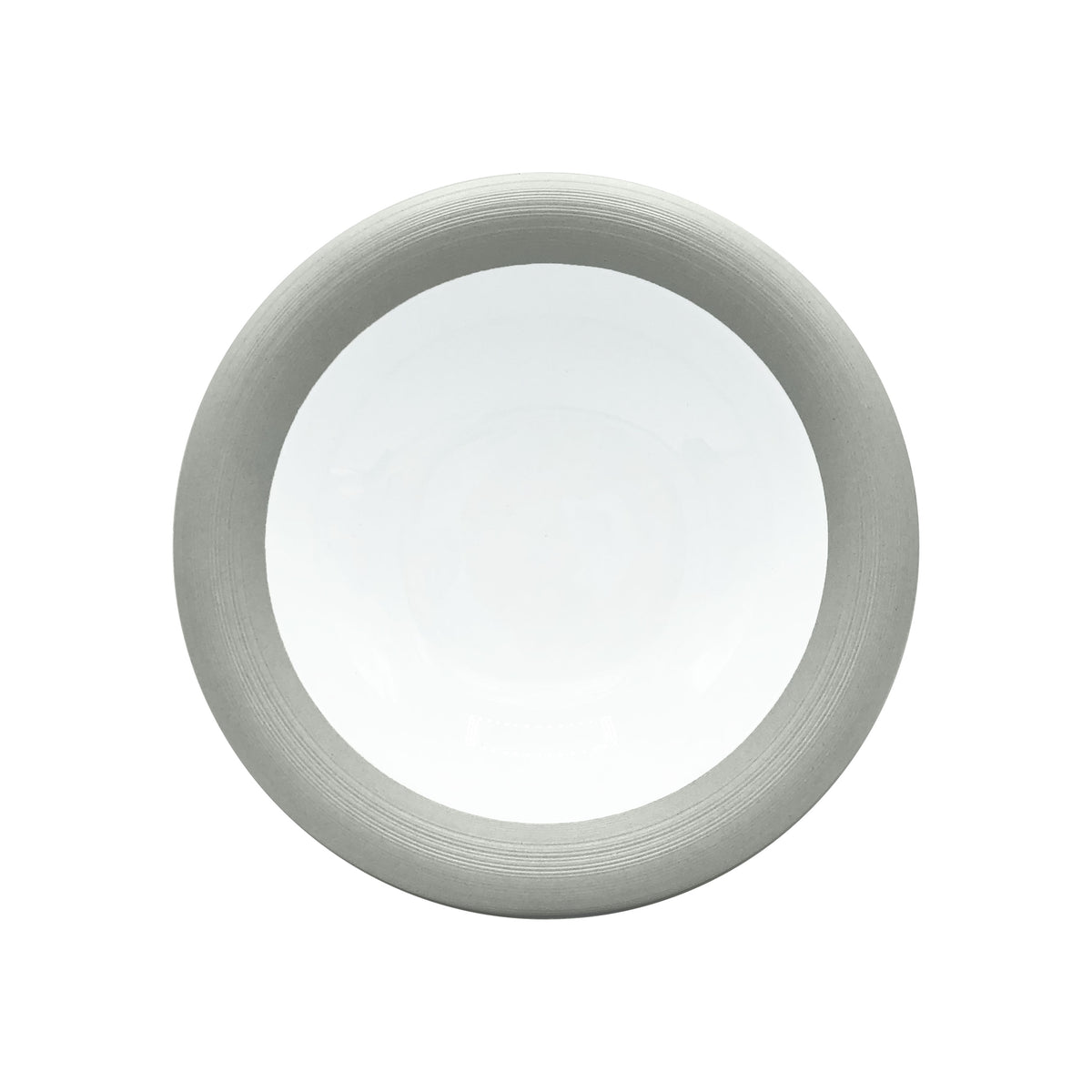 HEMISPHERE Grey - Bubble soup plate