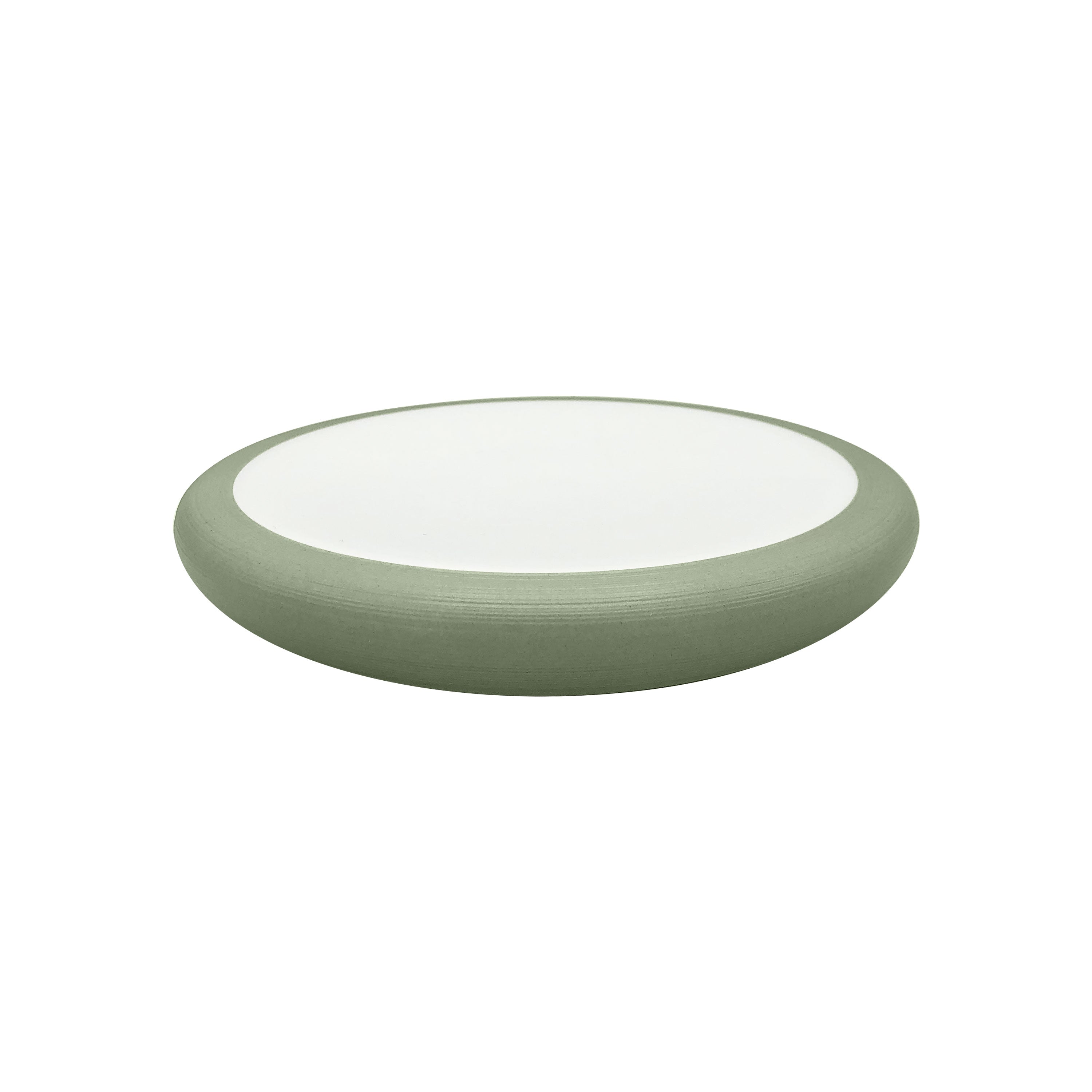 HEMISPHERE Khaki Green - Dinner plate mini Bubble - J.L Coquet