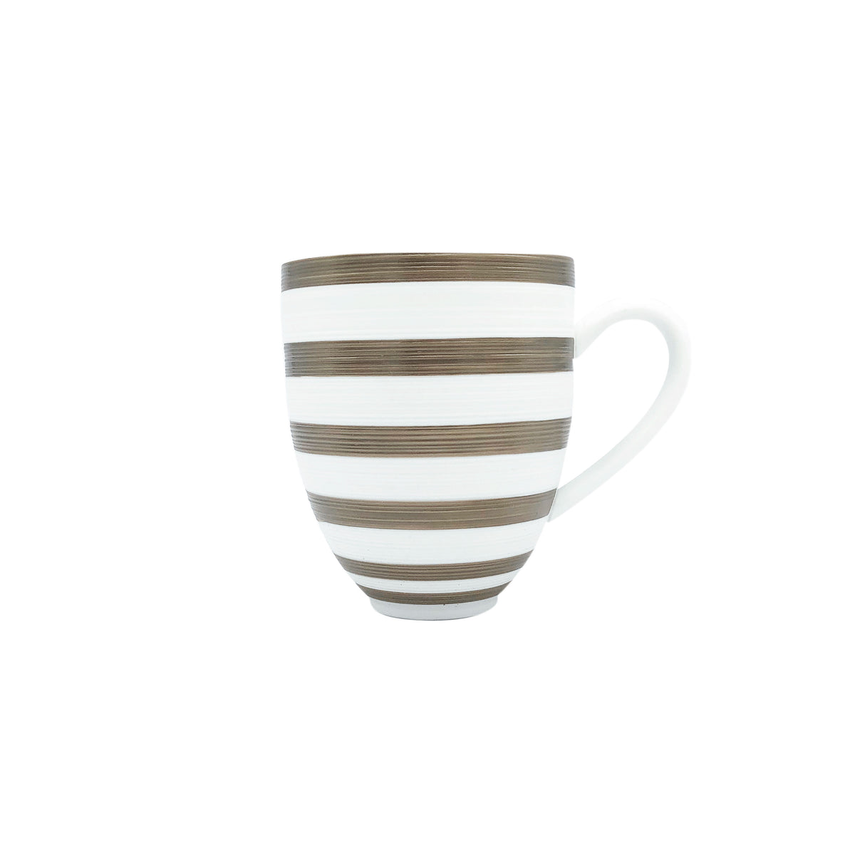 HEMISPHERE Rayé Gris métallique - Mug
