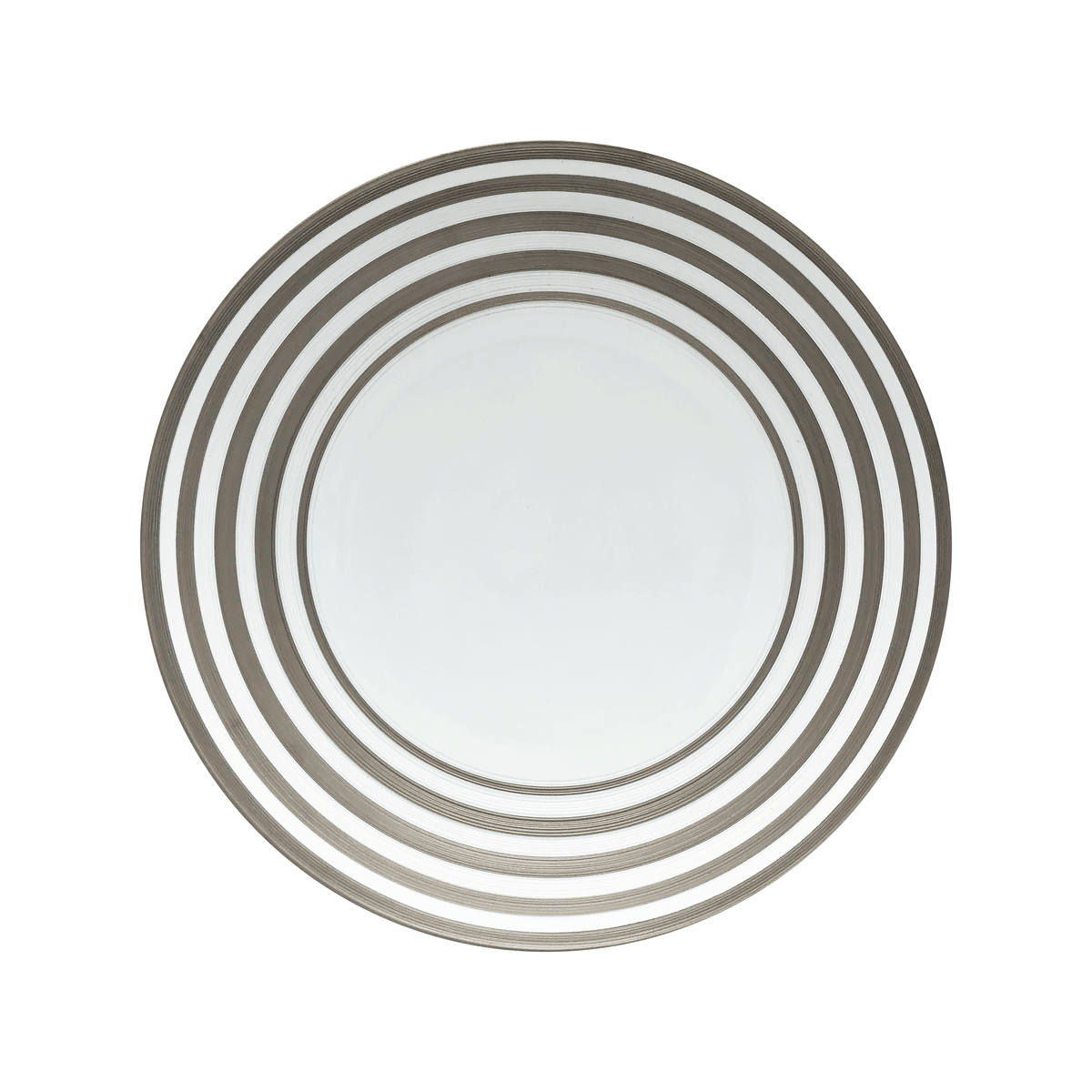 HEMISPHERE Rayé Platine - Plat creux