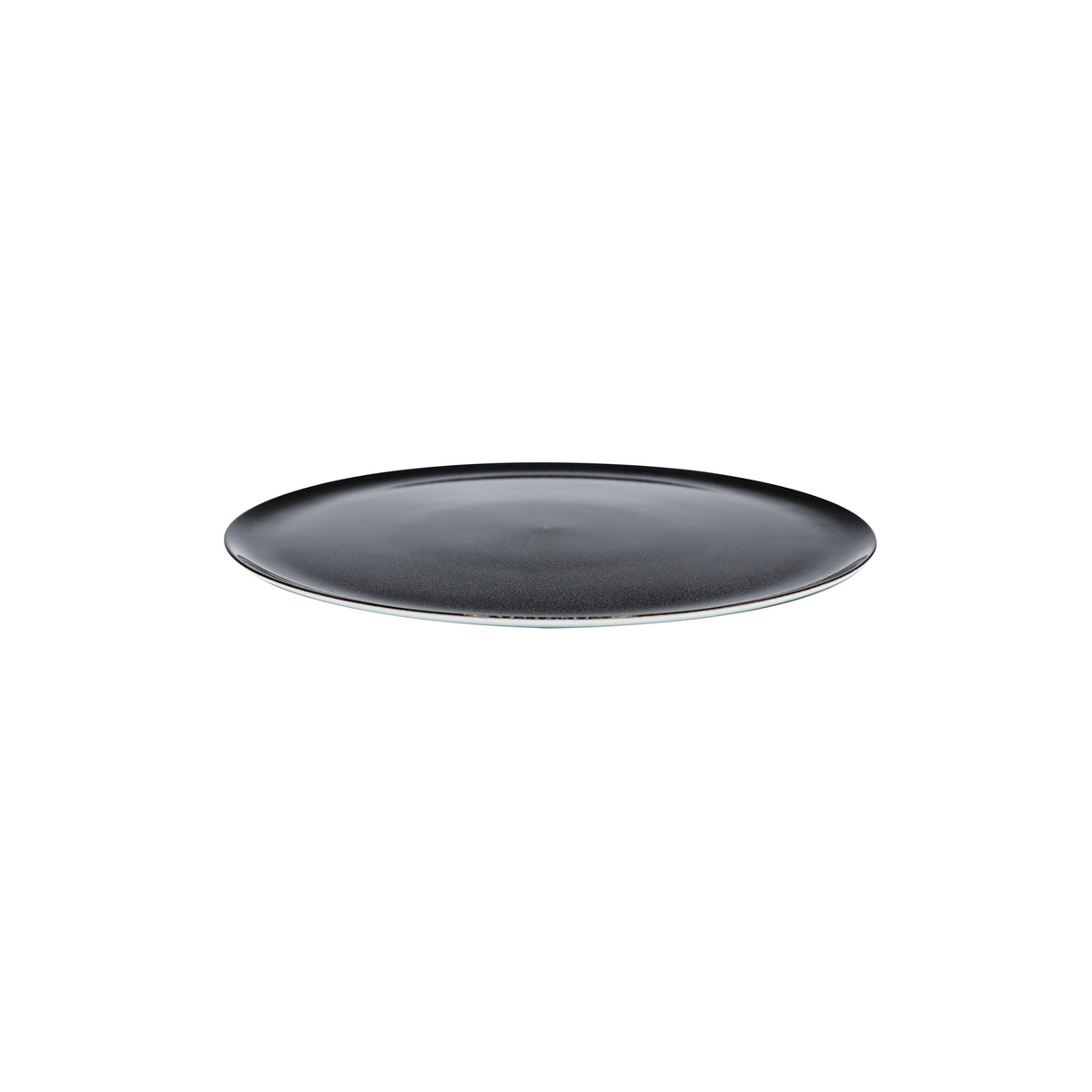 NOIR PAILLETÉ - Dessert plate, Slim