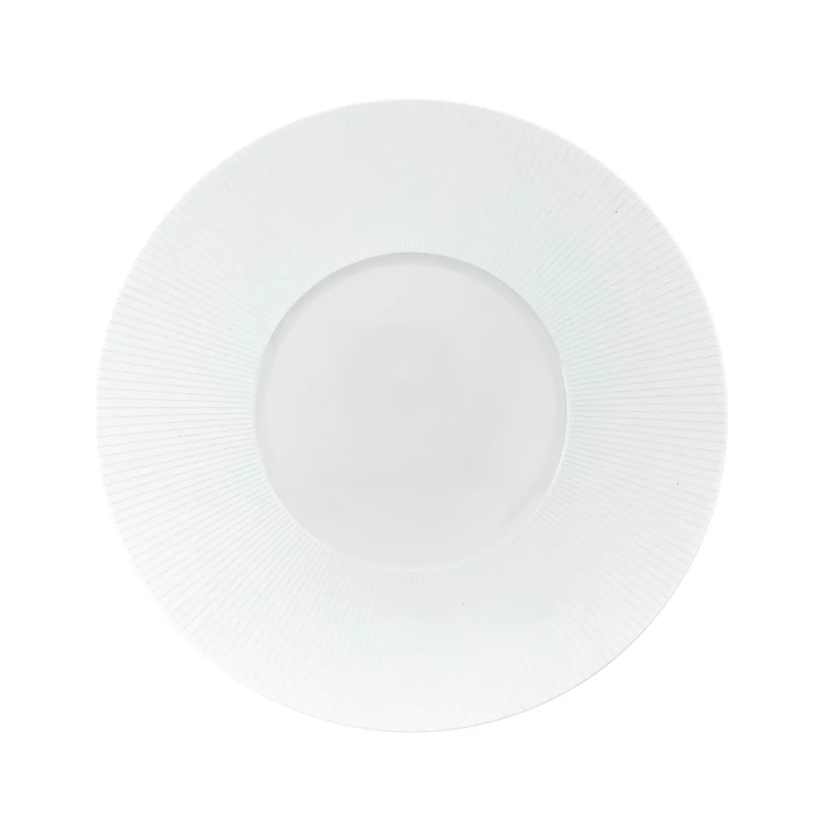 BOLERO Satin White - Dinner plate