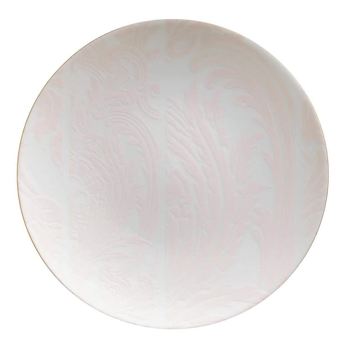Indiennes POWDERED POWDERED PINK GOLD NET - Charger plate