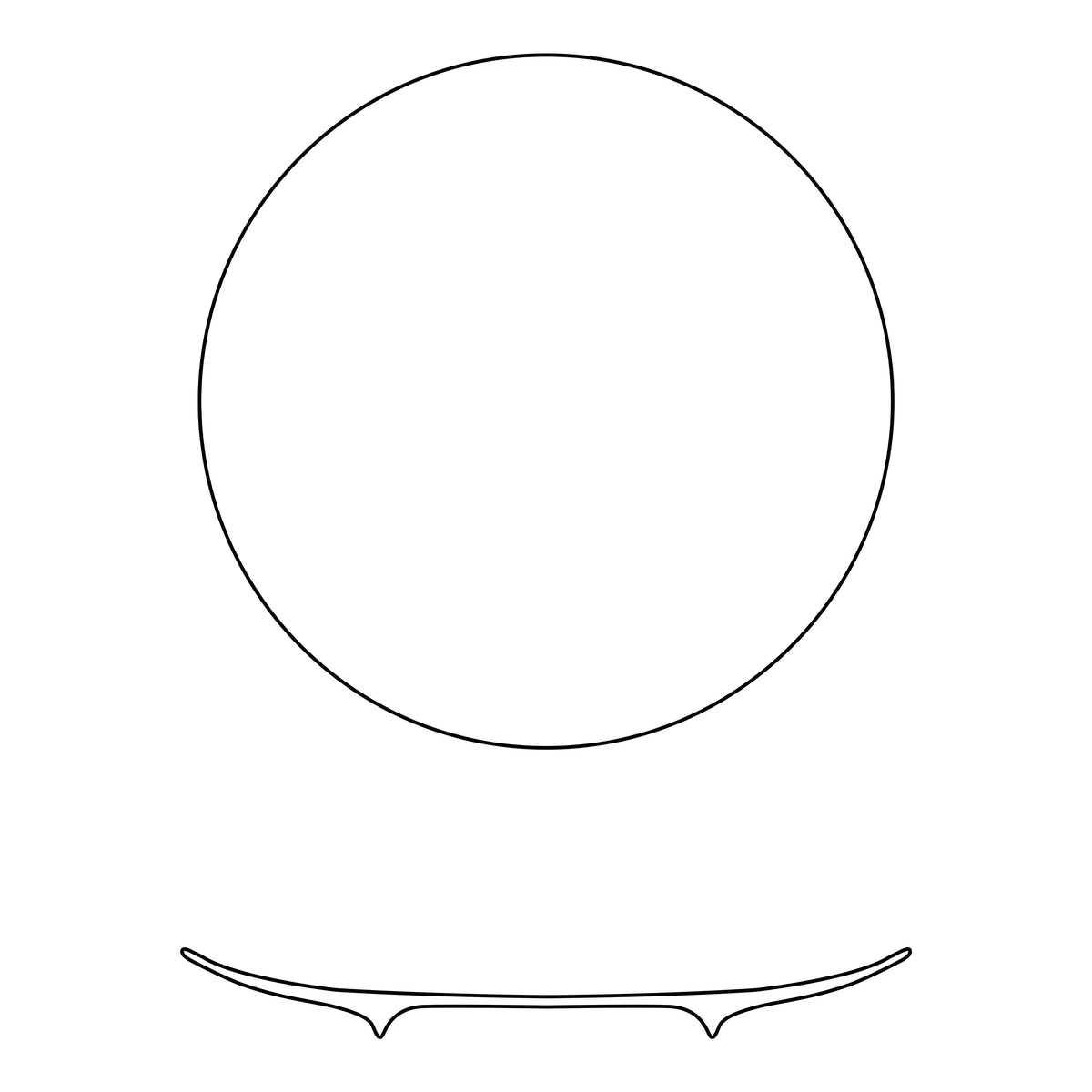 NYMPHEA - Dinner plate, Agora