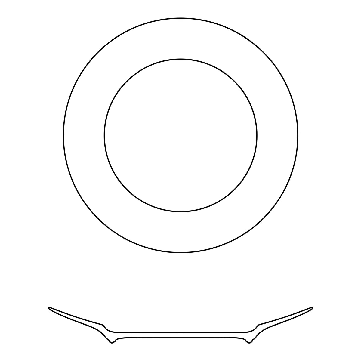 SWAN - Dinner plate