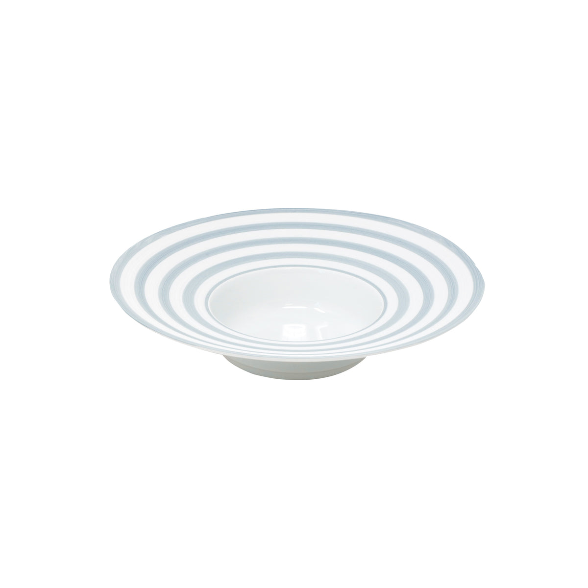 HEMISPHERE Storm Blue Striped - Soup plate with wing MM