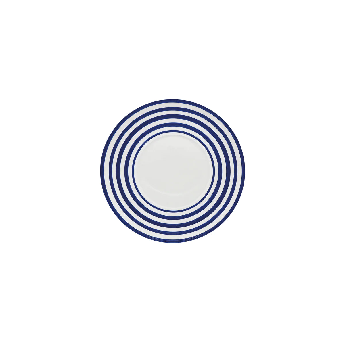 HEMISPHERE Striped Royal Blue - Bread plate