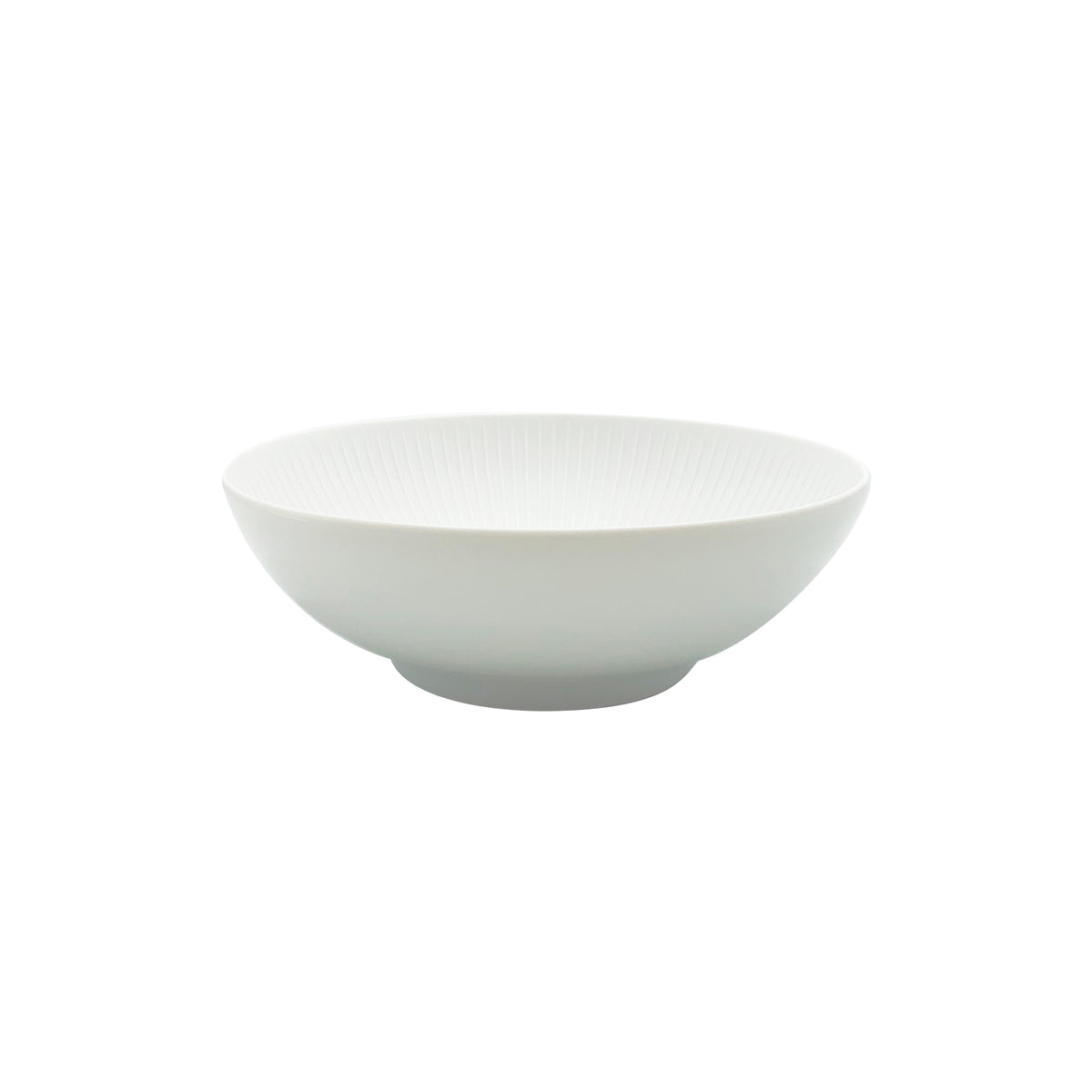 BOLERO White satin - Salad bowl PM