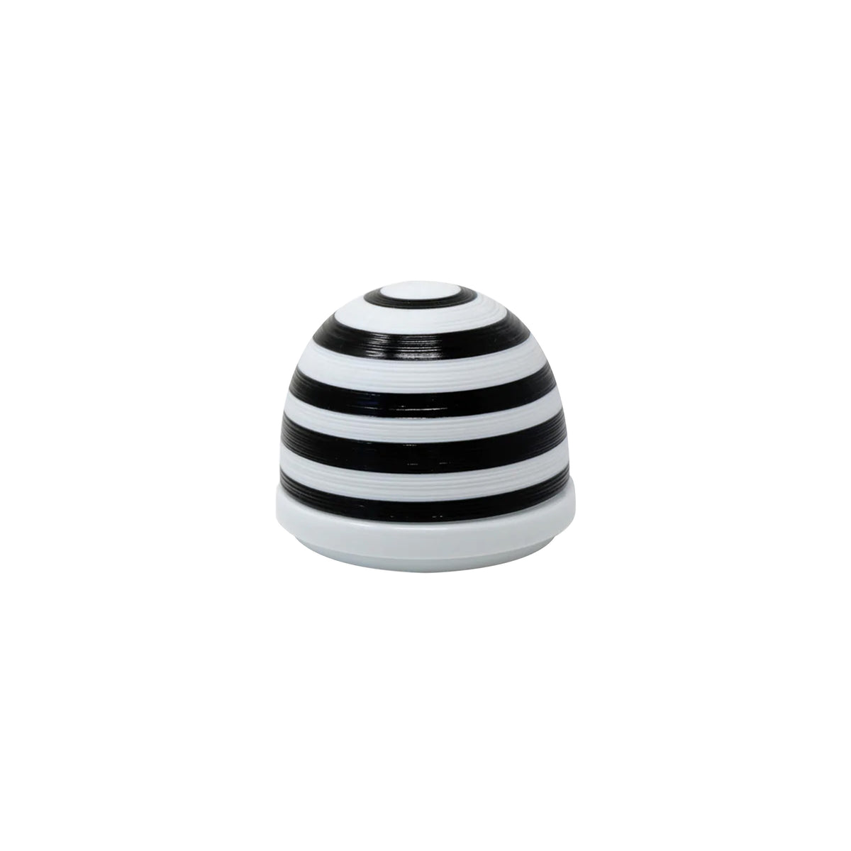 HEMISPHERE Black Striped Bakelite - Butter set