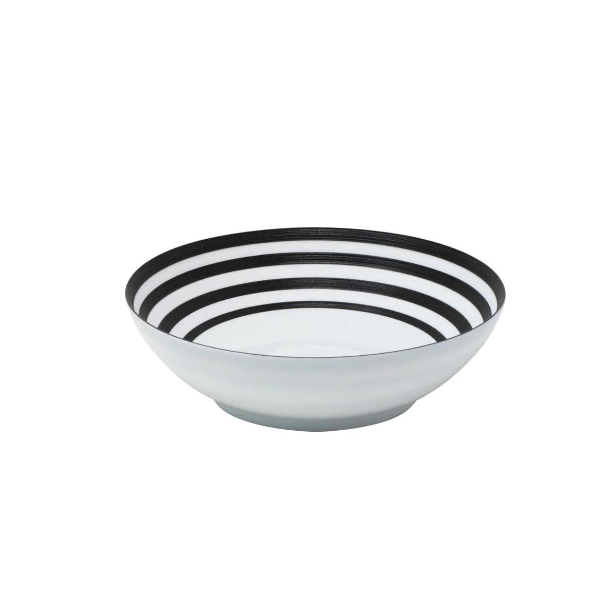 HEMISPHERE Black Striped Bakelite - Salad Bowl PM