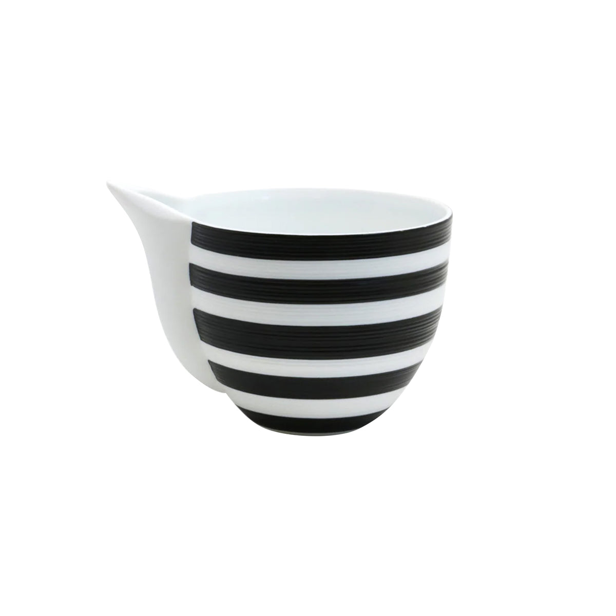 HEMISPHERE Striped Black Bakelite - Creamer GM