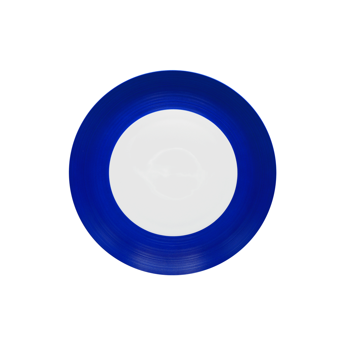 HEMISPHERE Royal Blue - Flat round dish, medium