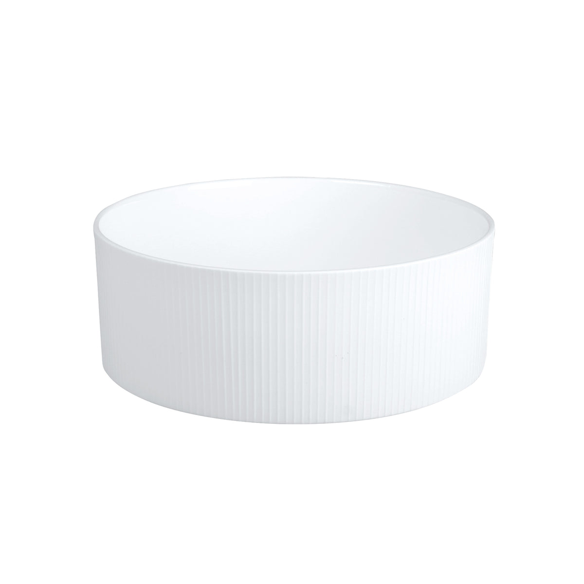 BOLERO Satin White - Salad serving bowl, large