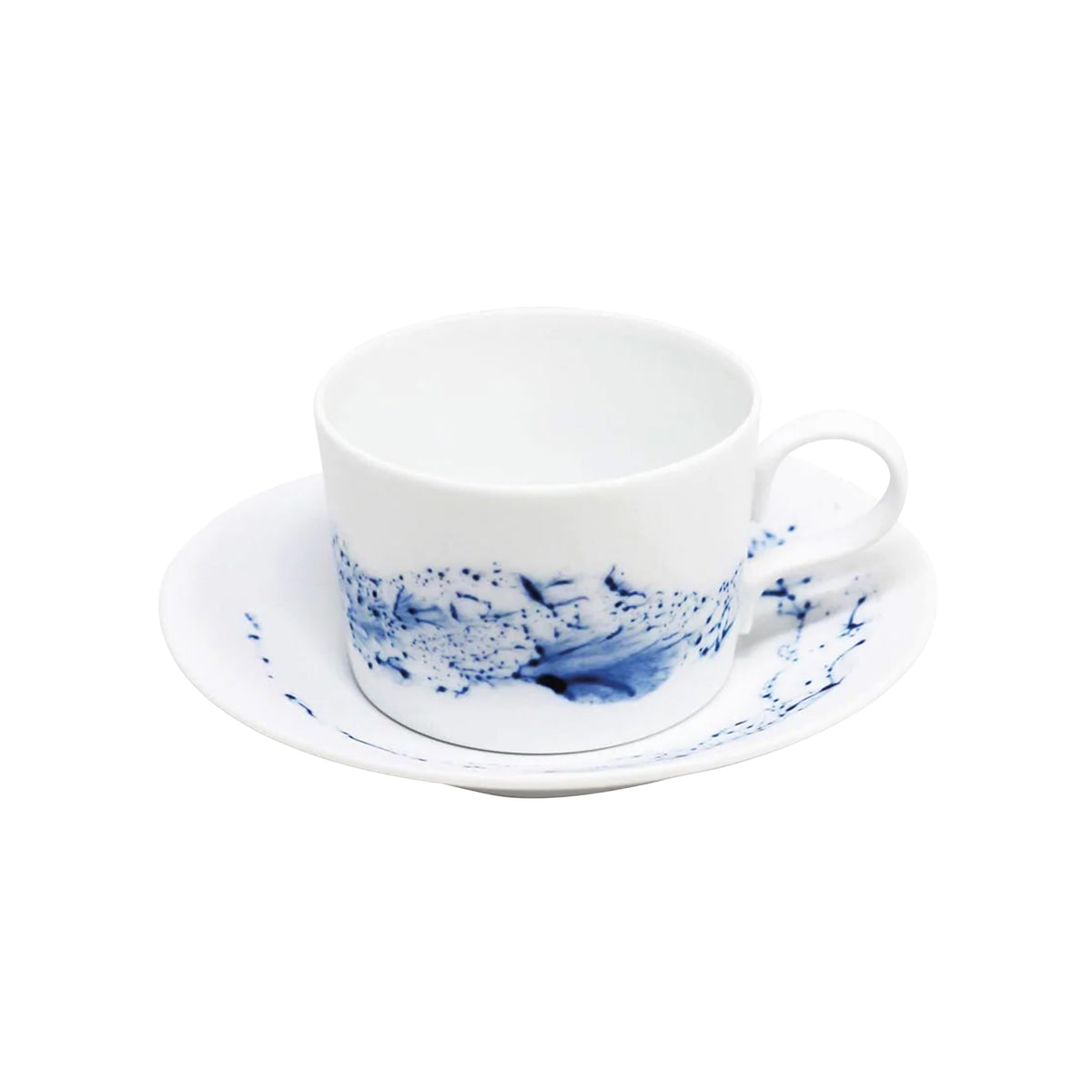 BLUE IMPRESSION - Breakfast cup & saucer