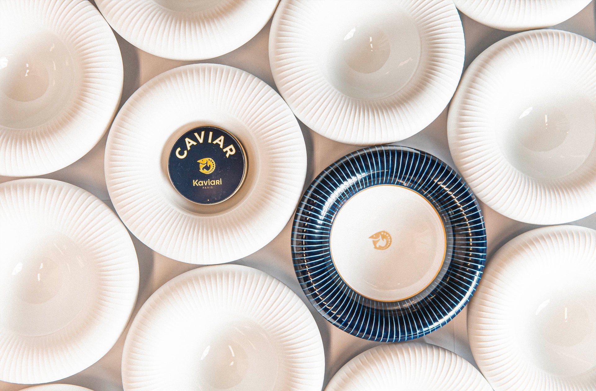 Kaviairi x J.L Coquet : Nouvel écrin en porcelaine pour sublimer la dégustation du caviar.