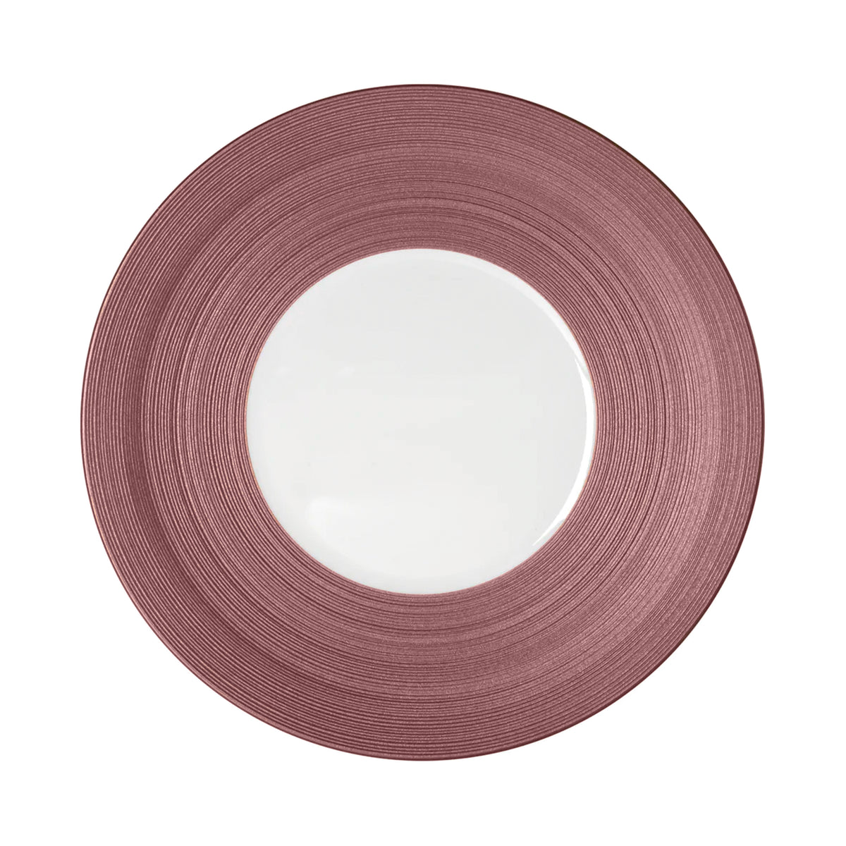 HEMISPHERE Violet Métallique - Assiette 29 cm