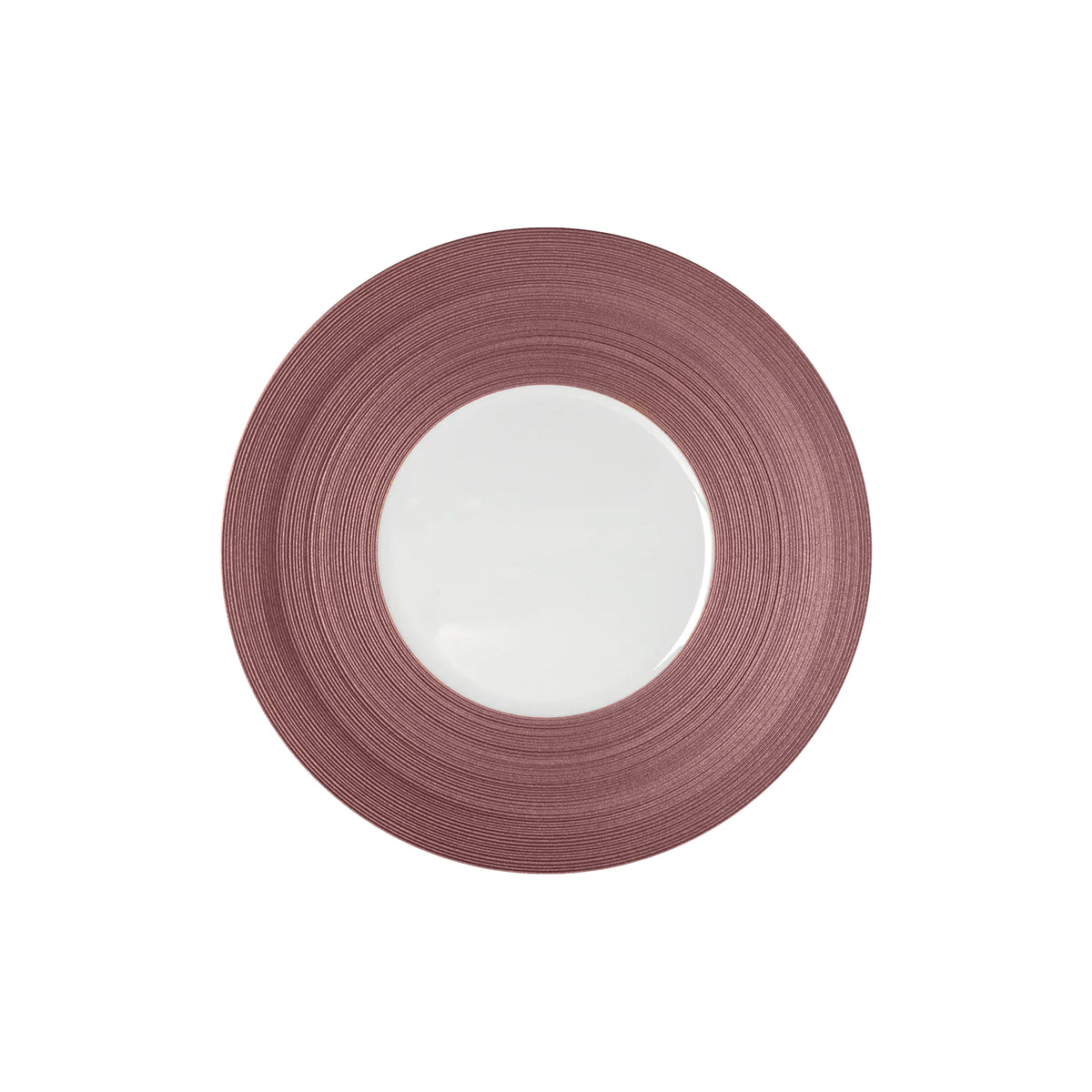 HEMISPHERE Violet Métallique - Assiette à dessert