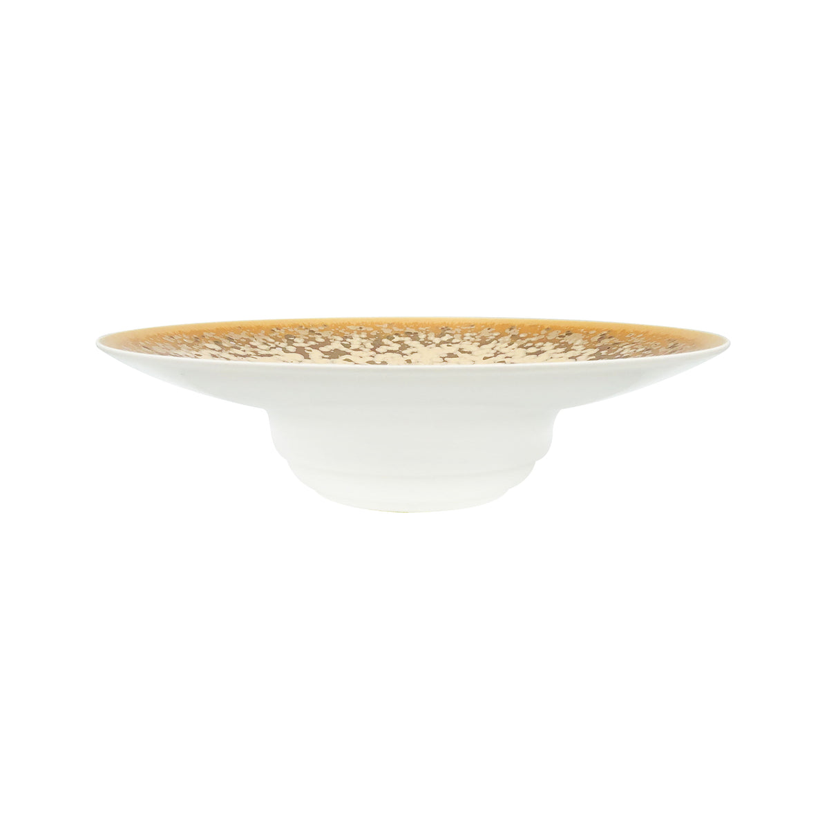 SONG Ocre - Assiette creuse à aile GM