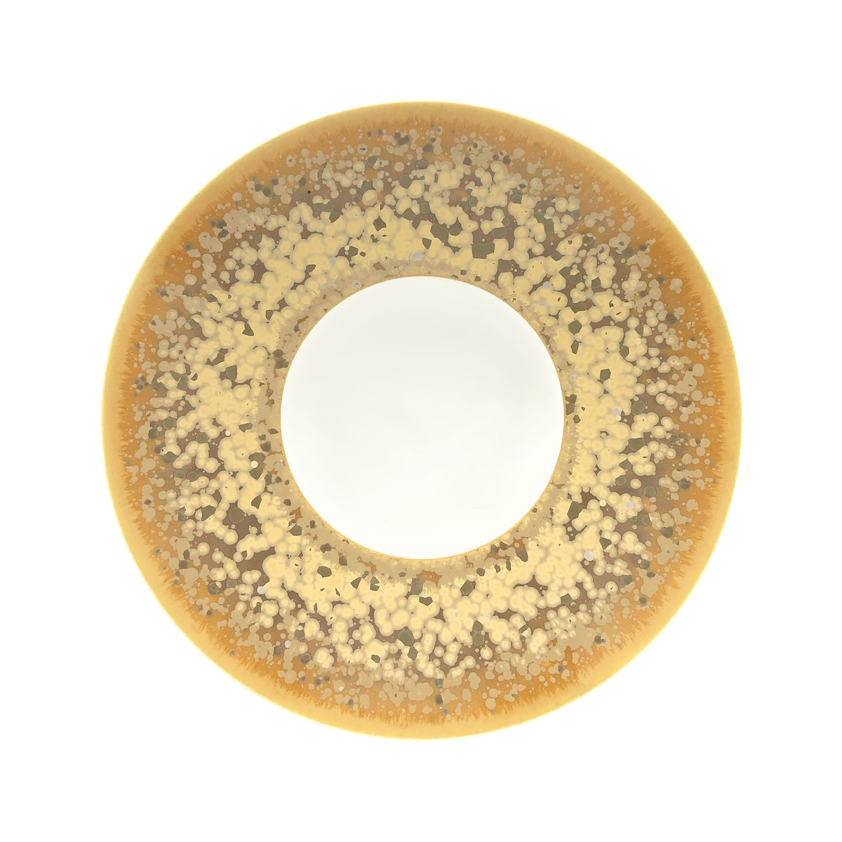 SONG Ocre - Assiette creuse à aile GM