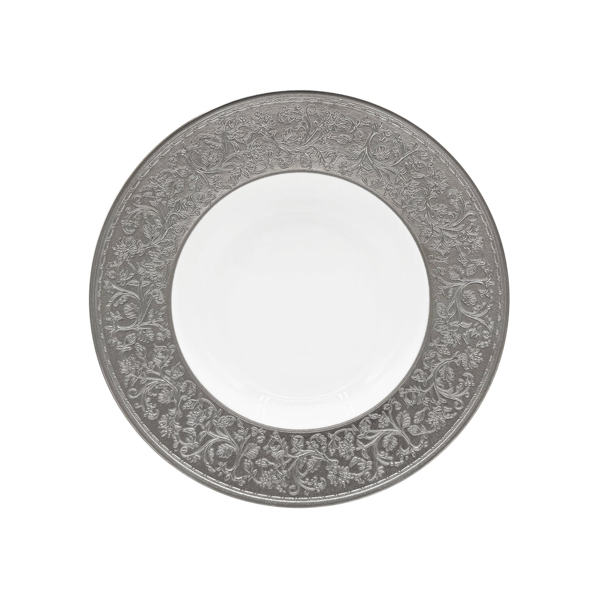 SWAN Platine - Assiette creuse à aile MM