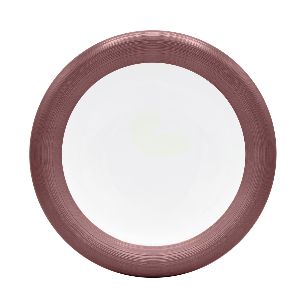 HEMISPHERE Violet métallique - Assiette creuse Bubble