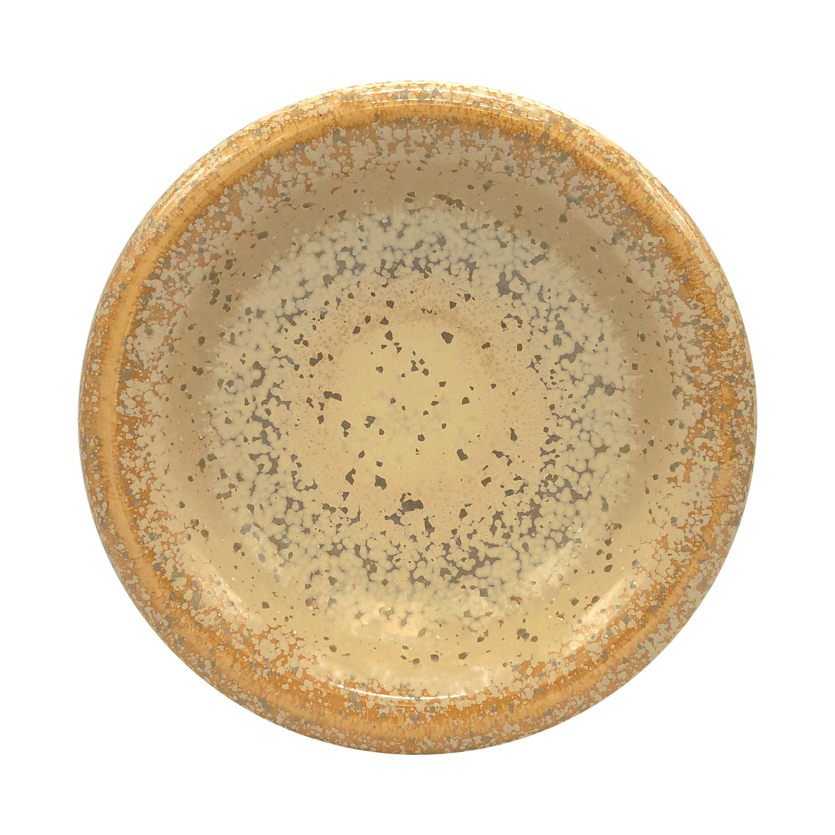 SONG Ocre - Assiette creuse Bubble