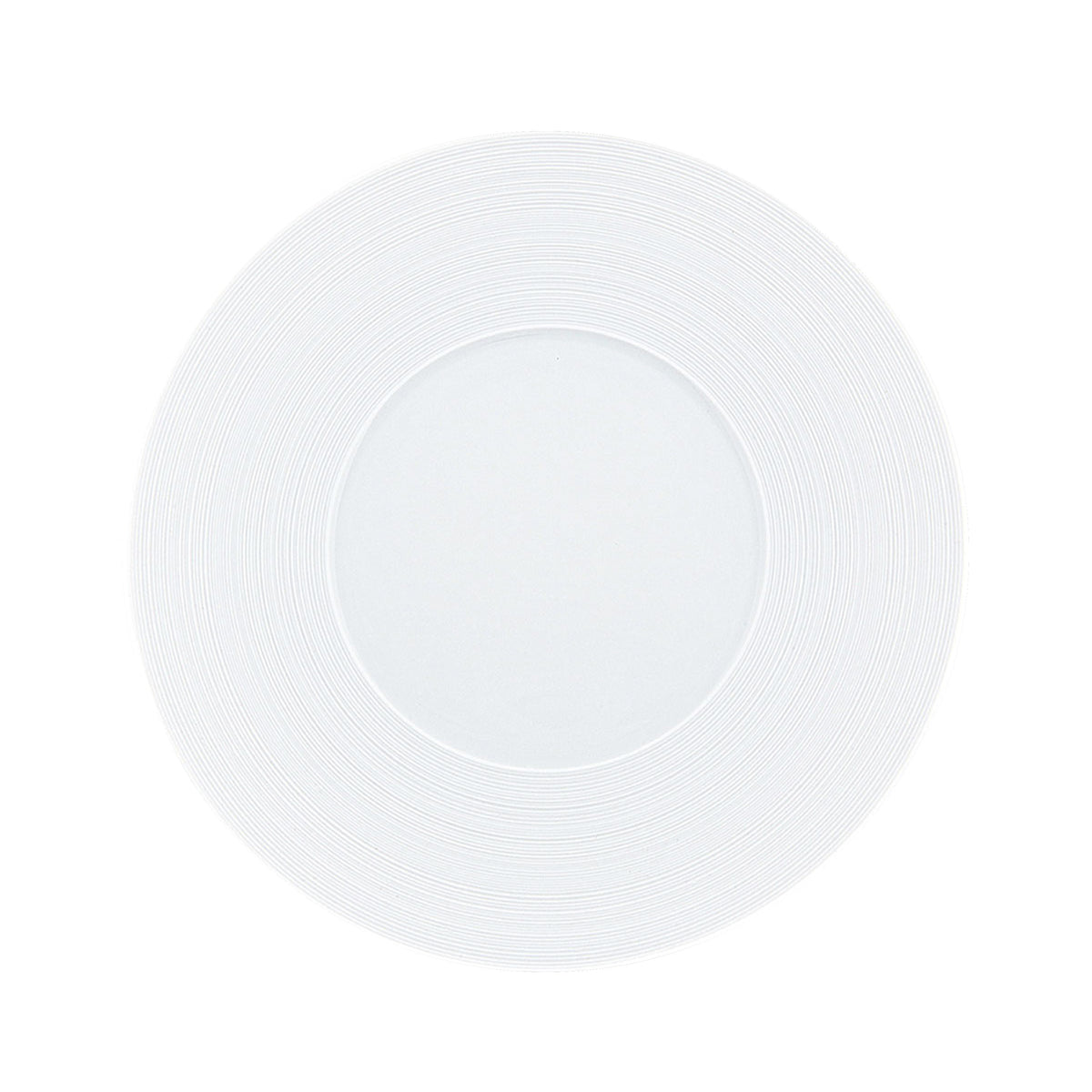 HEMISPHERE Blanc Satiné - Assiette plate