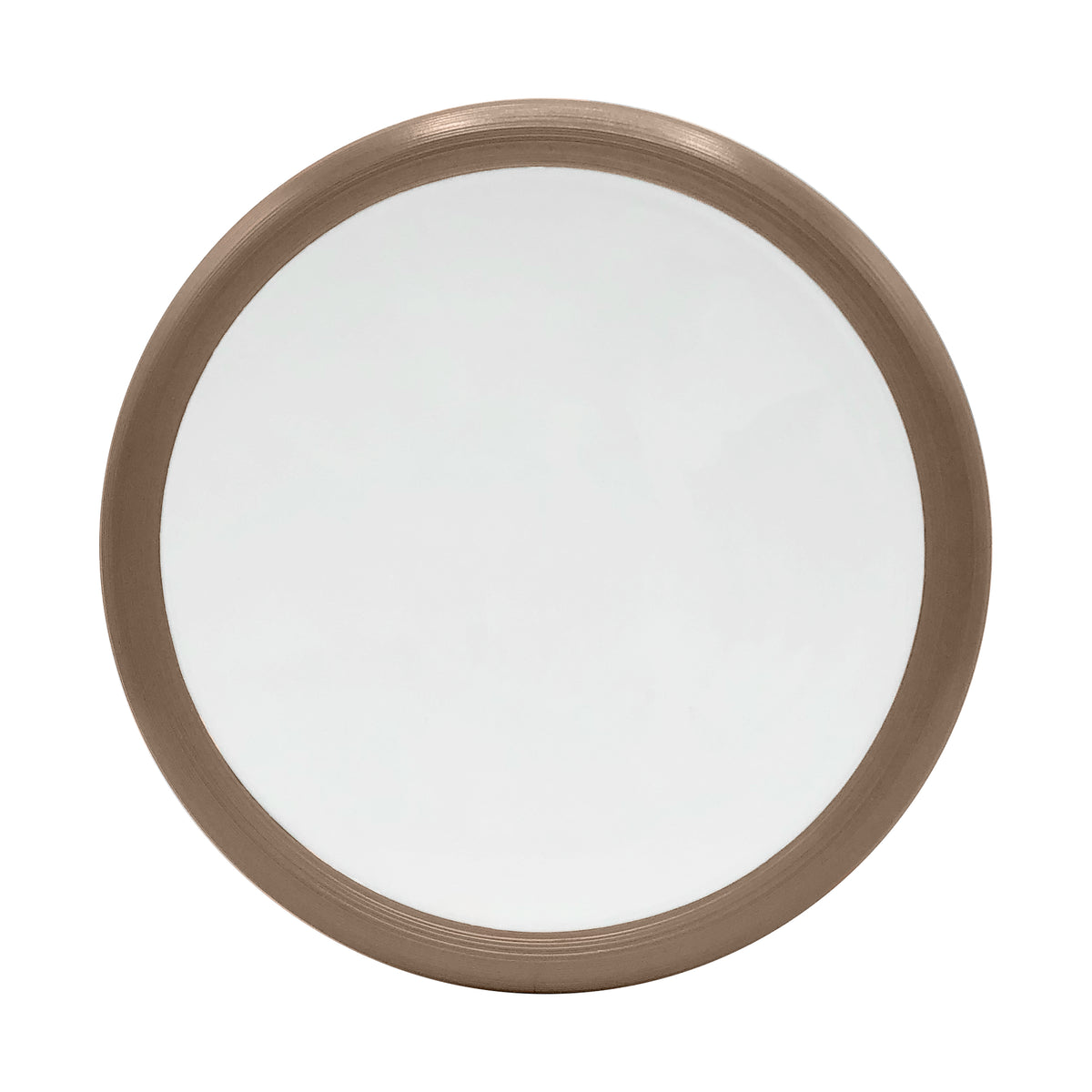 HEMISPHERE Gris métallique - Assiette plate Bubble