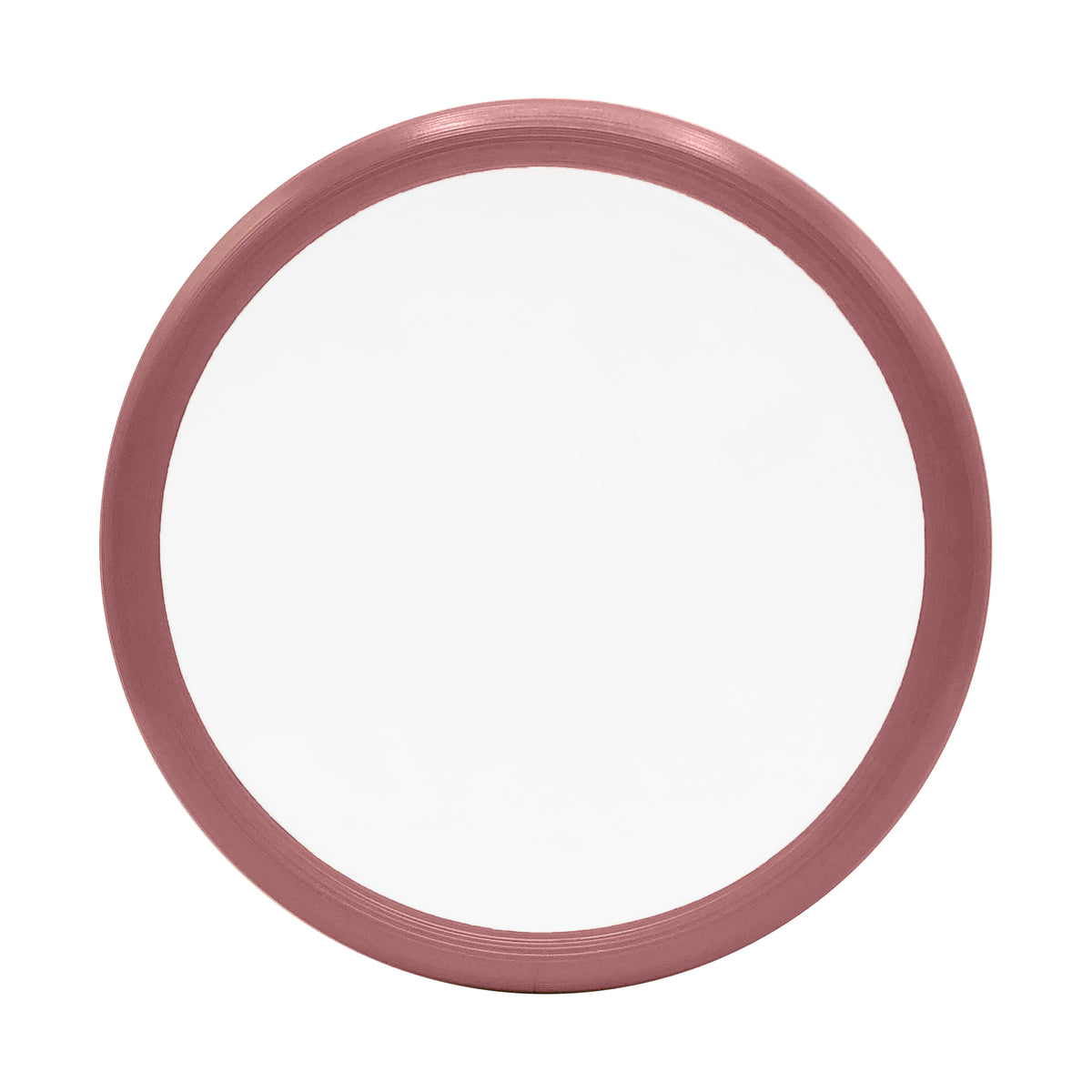 HEMISPHERE Violet Métallique - Assiette plate Bubble