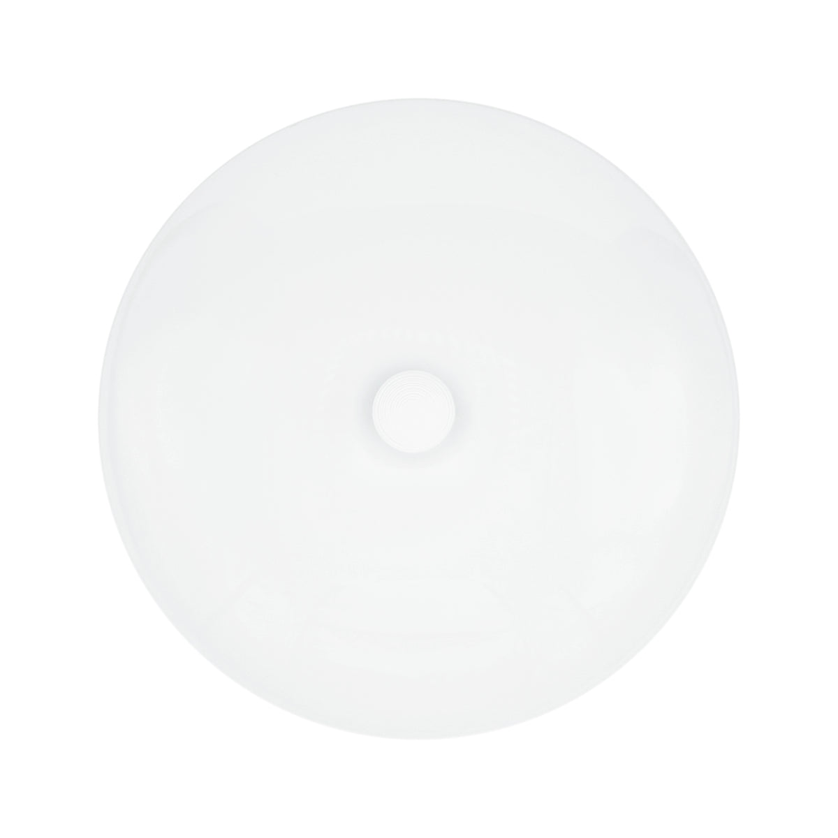 HEMISPEHRE Blanc Satiné - Cloche assiette creuse bubble