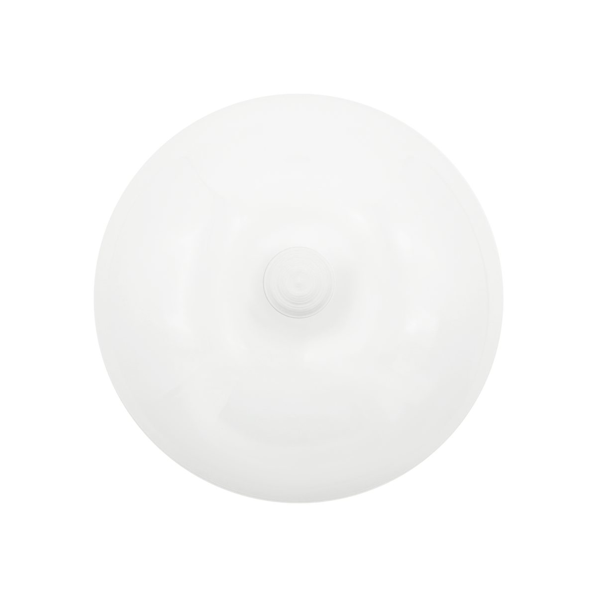 HEMISPEHRE Blanc Satiné - Cloche bubble 11 cm