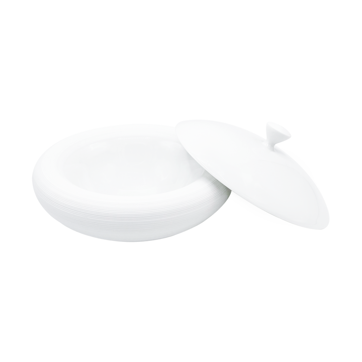 HEMISPEHRE Blanc Satiné - Cloche bubble 11 cm