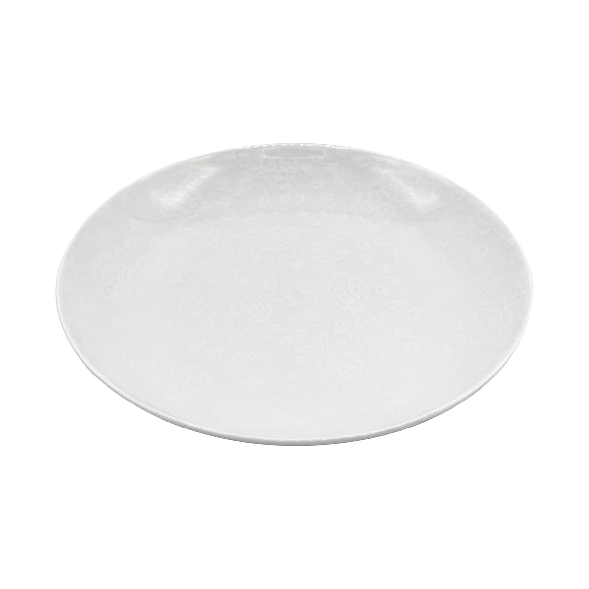 CHARDONS Blanc sur blanc - Plat creux