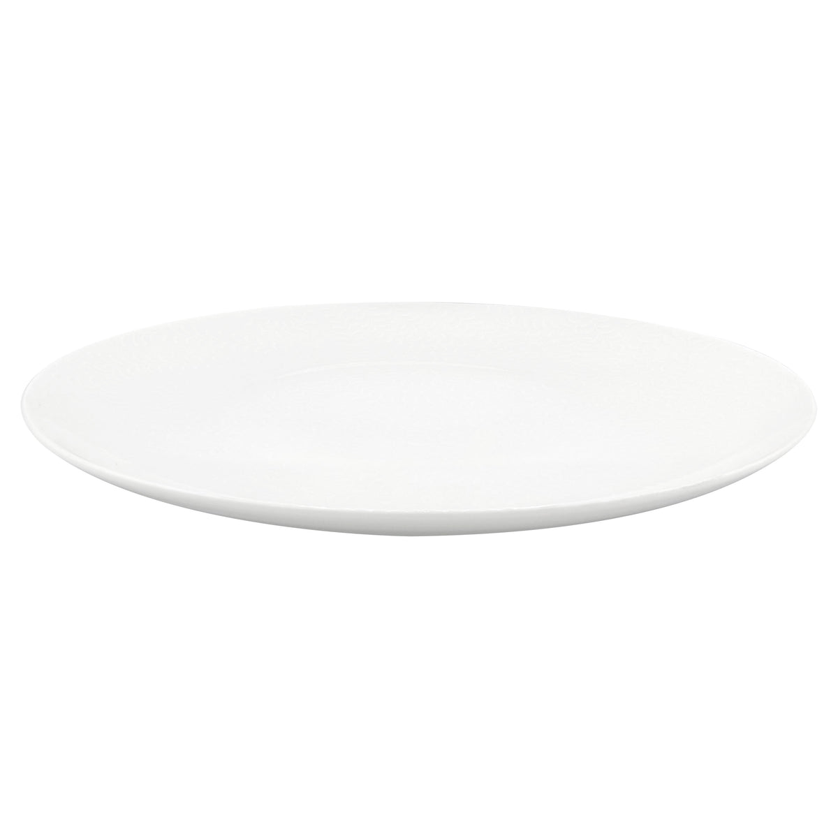 ARJUNA Blanc sur blanc - Plat plat maxi