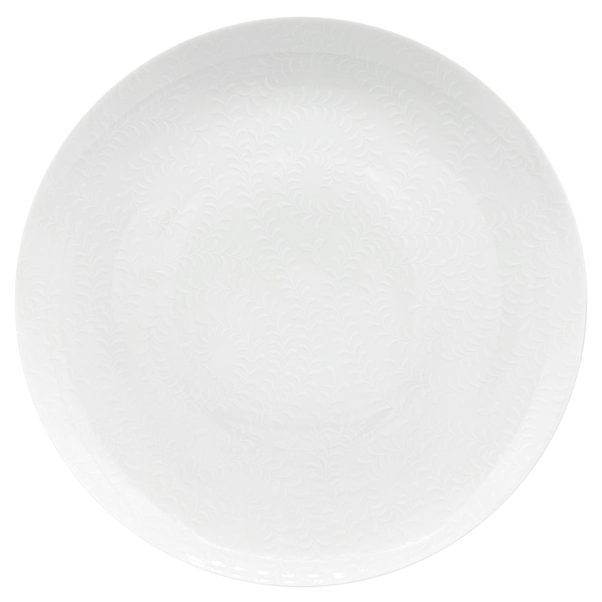 ARJUNA Blanc sur blanc - Plat plat maxi