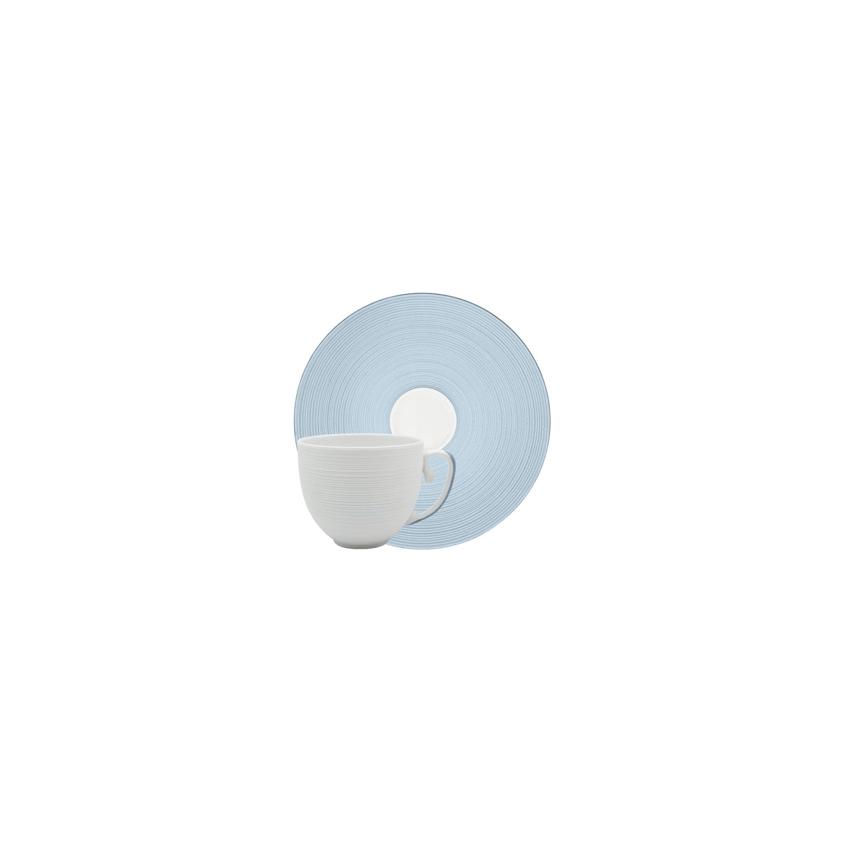 HEMISPHERE Bleu Orage - Tasse moka & soucoupe