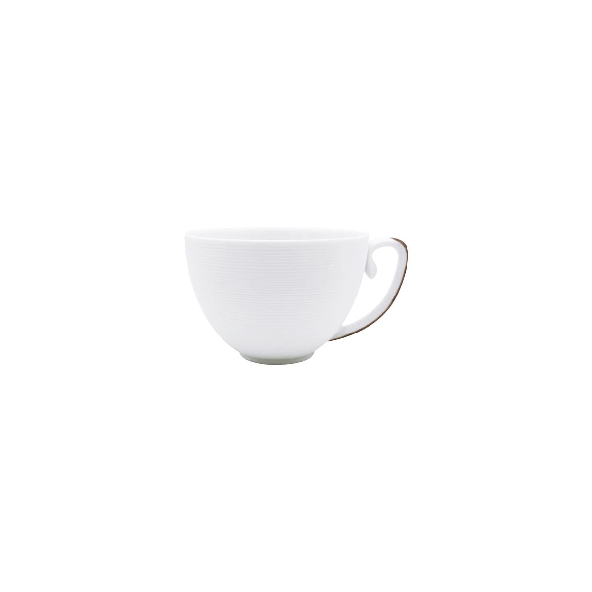 HEMISPHERE Gris Métallique - Tasse café extra & soucoupe