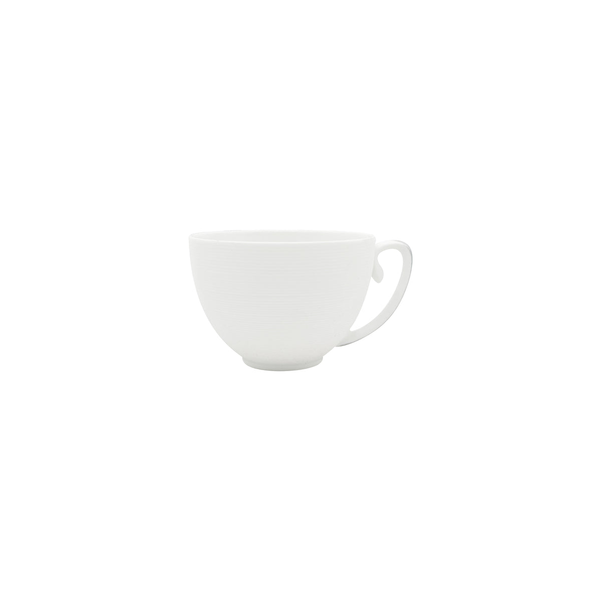 HEMISPHERE Rayé Gris - Tasse café extra & soucoupe